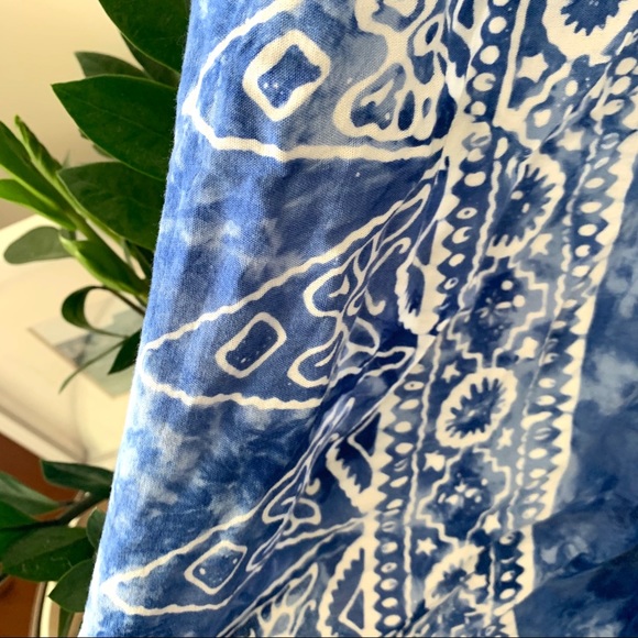 Tie Dye Sarong Coverup - Picture 2 of 3